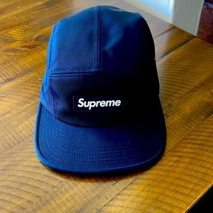 Dark Navy Blue Supreme Hat